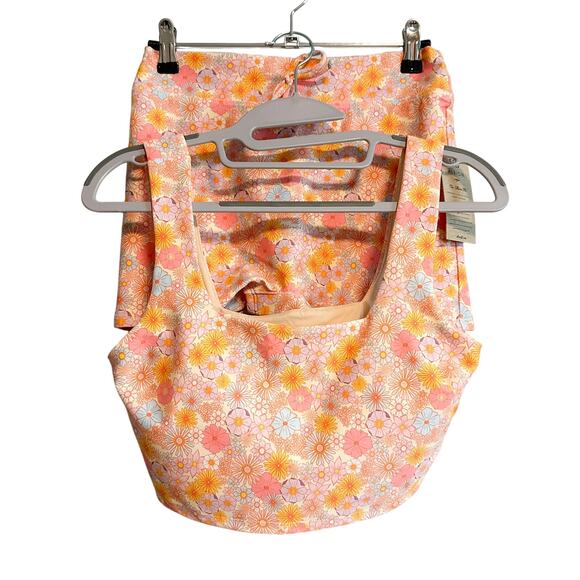 Albion Other - ❗️SOLD❗️Albion Darling Pink Olivia Swim Top Shorts Matching Swim Set NWT Size S